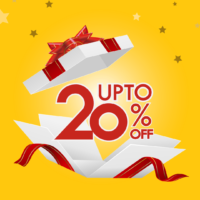 Upto 20 %OFF!