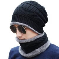 Winter Neck Scarf and Cap