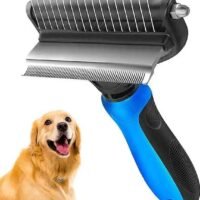 2 in 1 Dog Deshedding Tool