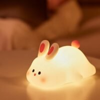 Cute Rabbit Animal Baby Night Lamp