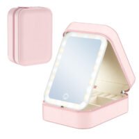 Portable Vanity Case with Mirror