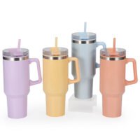 1200ml Tumbler with Lid and Straw