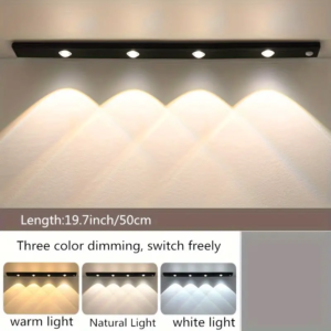 P002 - LED PIR Motion Sensor Cabinet Light (USB Rechargeable)